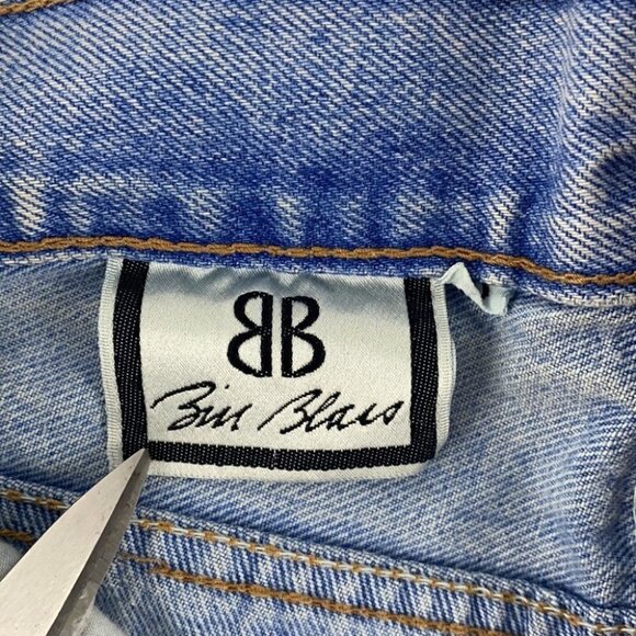 Vintage Bill‎ Blass High-Waist Distress Shorts size 10 - Picture 6 of 11